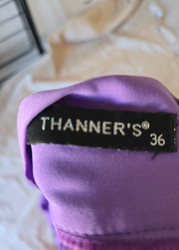 Mor midi boy keten  eteği - Görsel 2