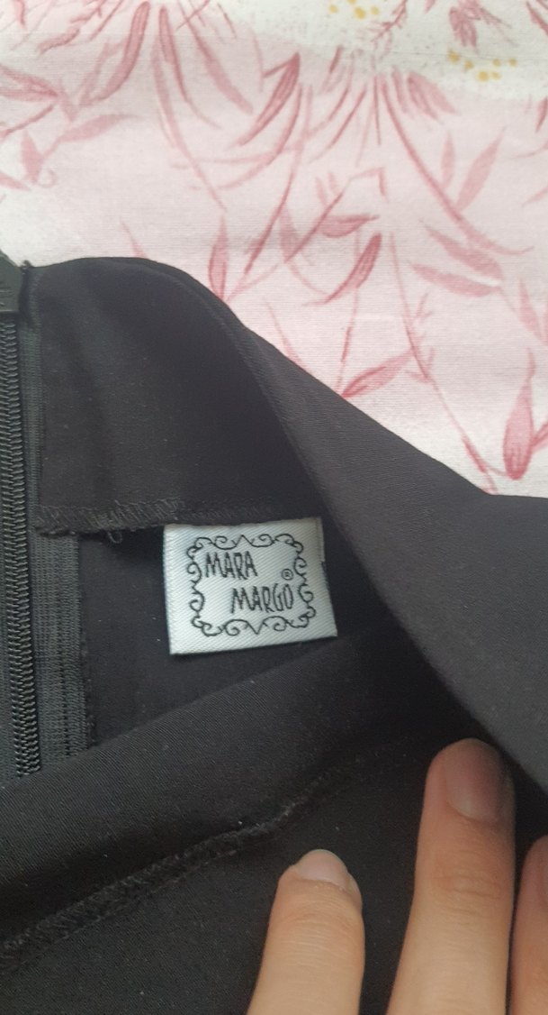 Nakışlı Siyah Büstiyer etek takım - Görsel 5