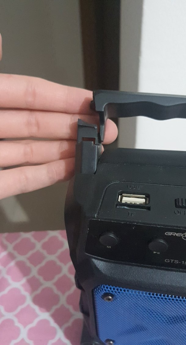 Renkli Mavi Bluetooth Hoparlör GTS-1571 - Görsel 3