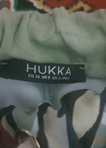 Çok Renkli Salaş Kadın Kumaş Pantolon - Görsel 2