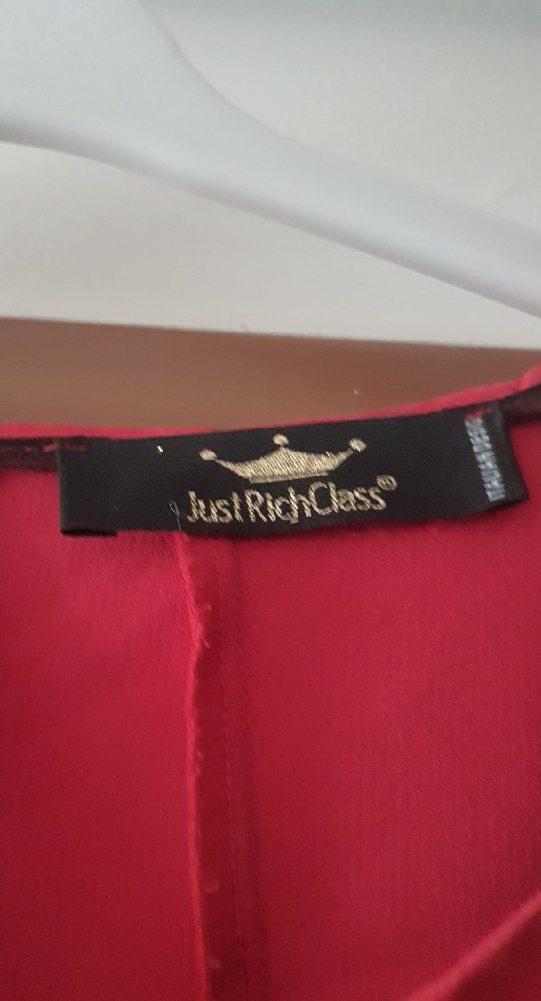 Boncuk Detaylı Kısa Kollu Pembe Elbise - Görsel 2