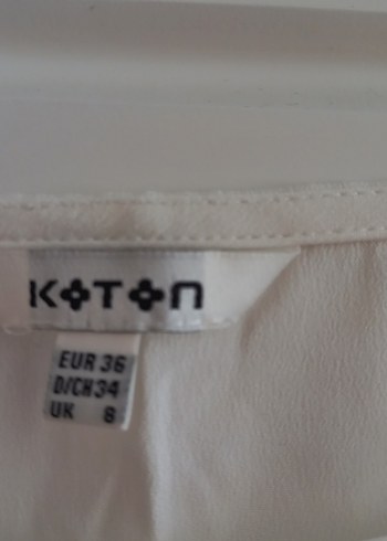 Bohem İşlemeli Beyaz Keten V Yakalı Bluz - Görsel 5