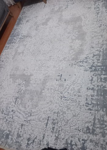 Gri Modern Klasik Desensiz Halı - Görsel 2