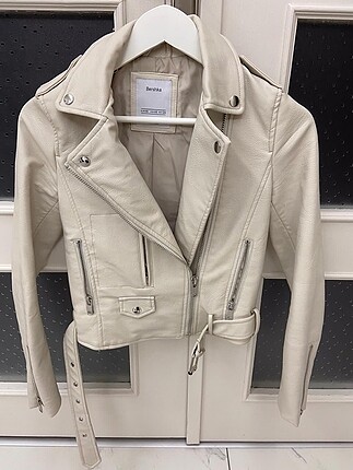 Bershka deri ceket