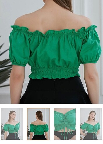 Trendyol & Milla Büzgülü crop 