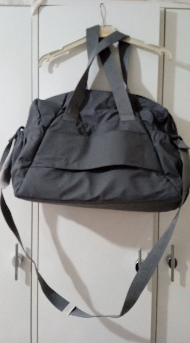 Gri Spor Tarzı anne bebek çantası - Görsel 4