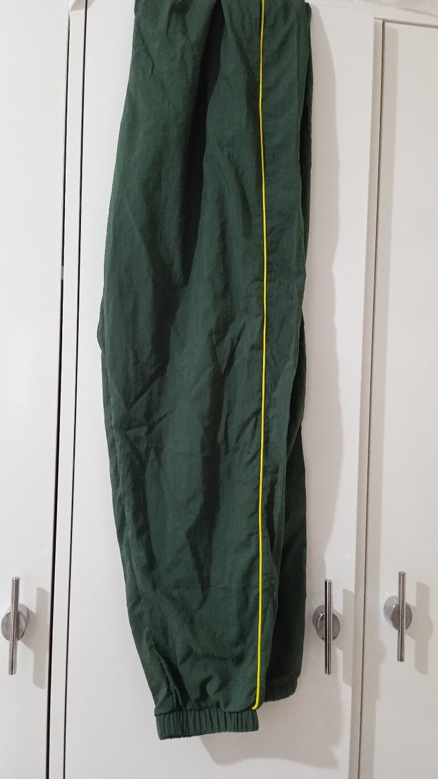 Erkek Yeşil Fermuarlı Yağmurluk - Görsel 4