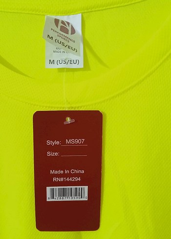 erkek sarı Uzun Kollu Basic Tişört - Görsel 2