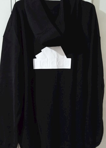 Siyah Oversize erkek spor çeket - Görsel 3