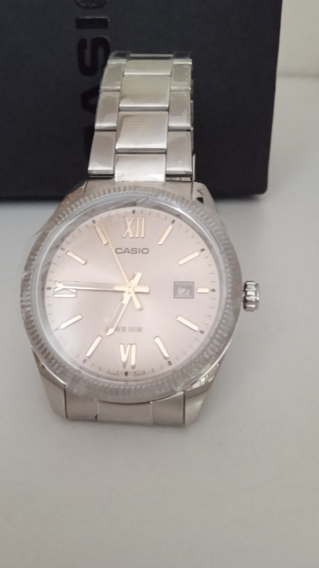 Casio Modern Klasik Erkek Saati Gri-Bej - Görsel 2