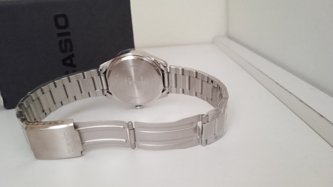 Casio Modern Klasik Erkek Saati Gri-Bej - Görsel 4