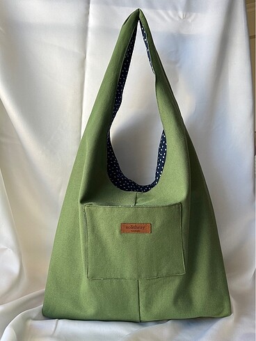 Yeşil hobo bag
