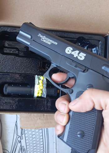 Smart K-6SE Gri Oyuncak Havalı Tabanca - Görsel 4