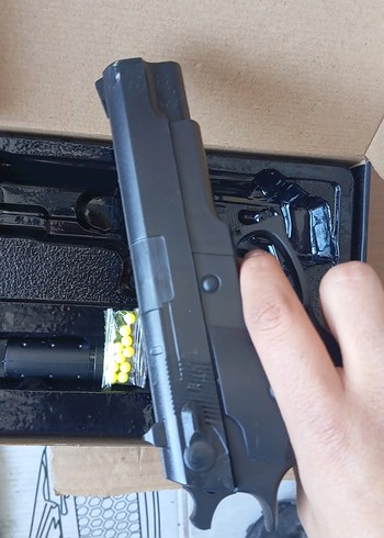 Smart K-6SE Gri Oyuncak Havalı Tabanca - Görsel 3