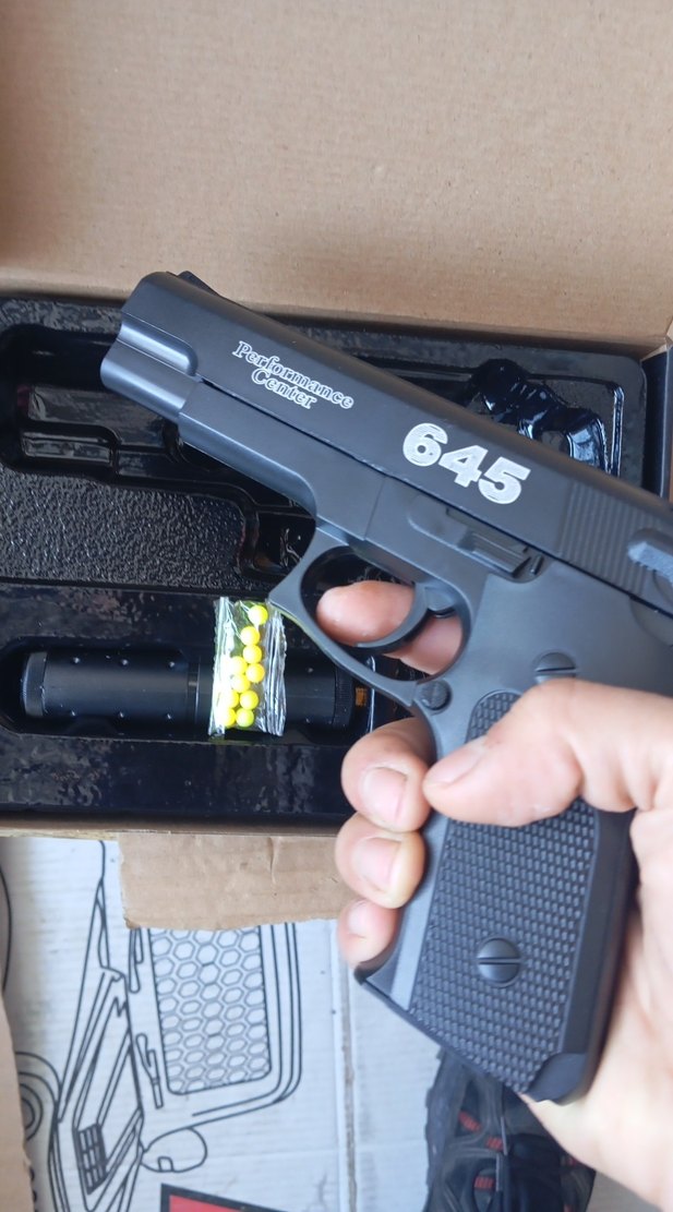 Smart K-6SE Gri Oyuncak Havalı Tabanca - Görsel 4