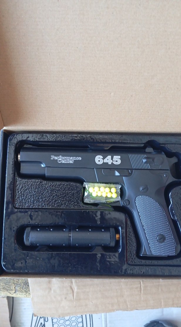 Smart K-6SE Gri Oyuncak Havalı Tabanca - Görsel 2