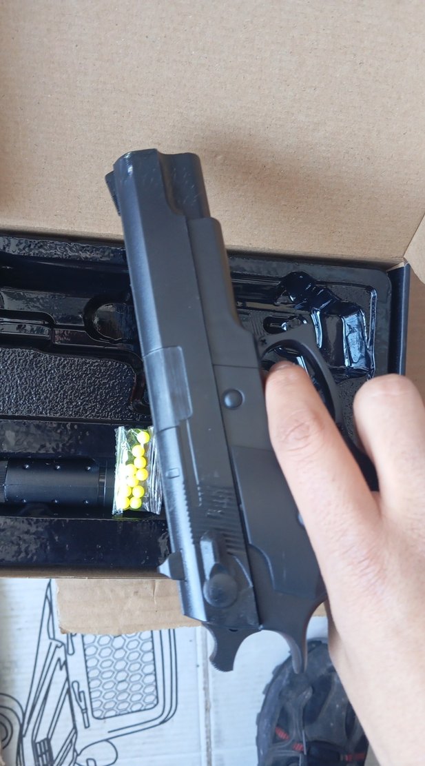 Smart K-6SE Gri Oyuncak Havalı Tabanca - Görsel 3