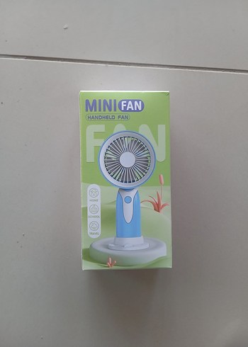 Bej Mini Masaüstü ve Taşınabilir Vantilatör - Görsel 10