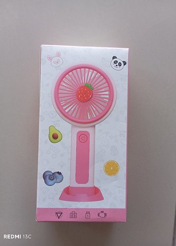 Bej Mini Masaüstü ve Taşınabilir Vantilatör - Görsel 3