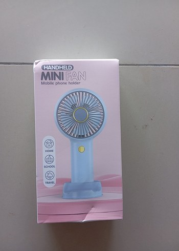 Bej Mini Masaüstü ve Taşınabilir Vantilatör - Görsel 8