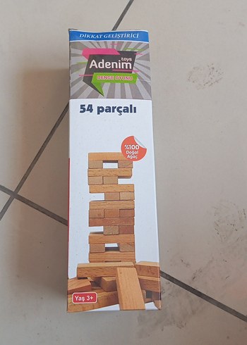 Adenim 54 Parçalı Ahşap Denge Oyunu