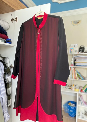 Bordo Uzun Kollu Gotik Tunik
