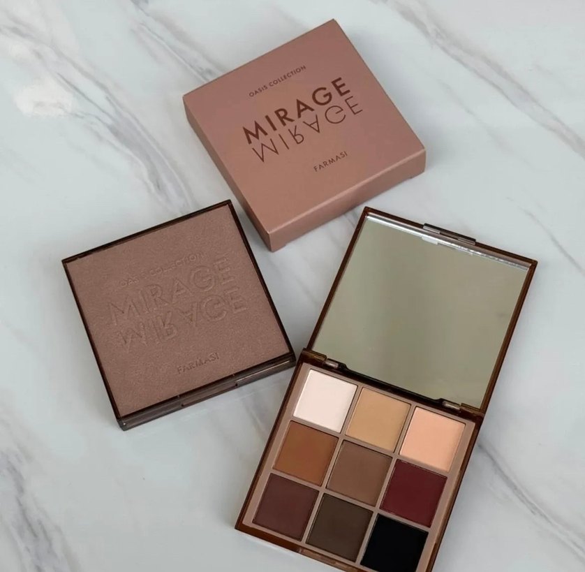 Farmasi Mirage 9 Renk Göz Farı Paleti - Görsel 2