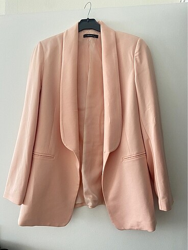 Toz Pembe blazer ceket