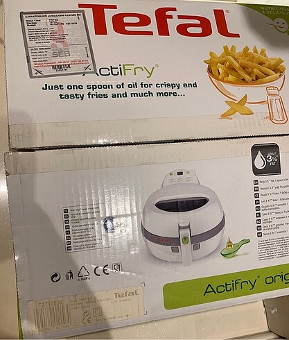  Beden Tefal actifry fritöz