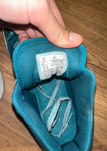 38,5 Beden turkuaz Renk Nike air jordan