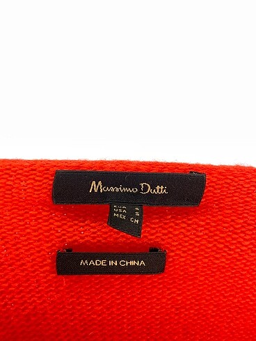 s Beden turuncu Renk Massimo Dutti Kazak / Triko %70 İndirimli.