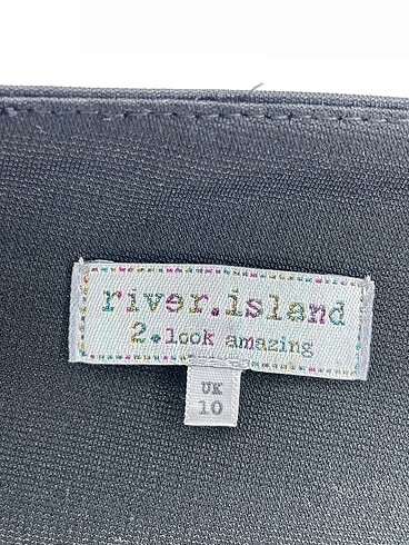 38 Beden siyah Renk River Island Mini Üst %70 İndirimli.