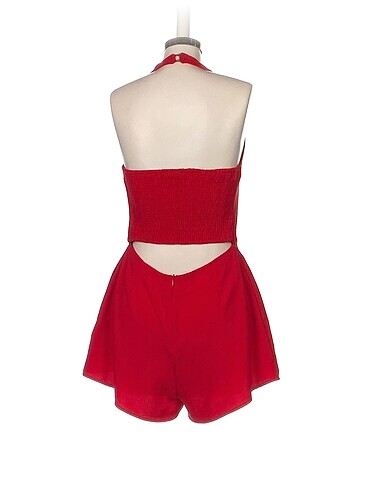 l Beden Pull and Bear Kısa Salopet %70 İndirimli.