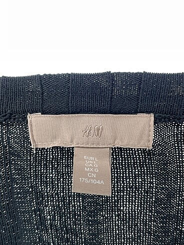 l Beden siyah Renk H&M Kazak / Triko %70 İndirimli.