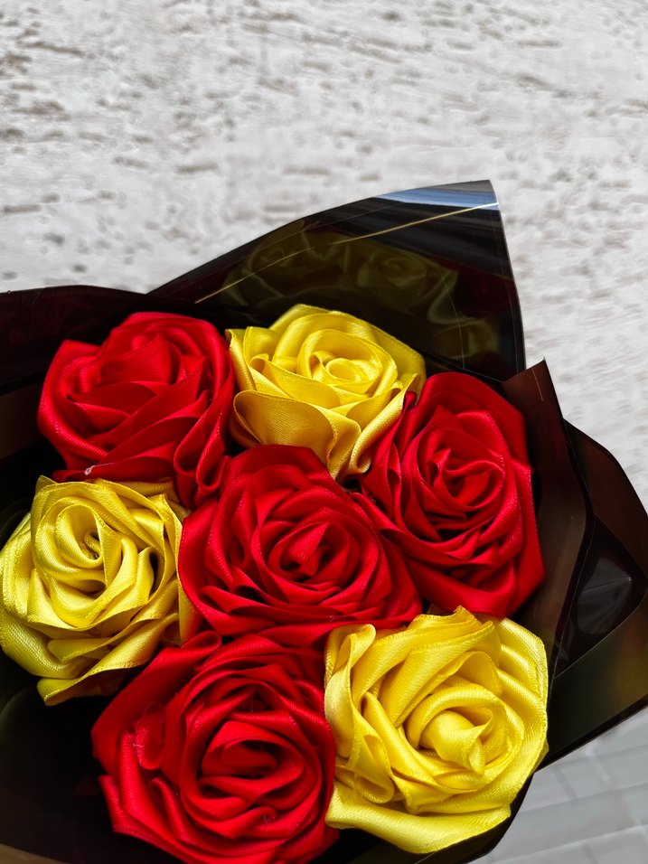 Renkli Gül Buketi Hediyesi - Görsel 5