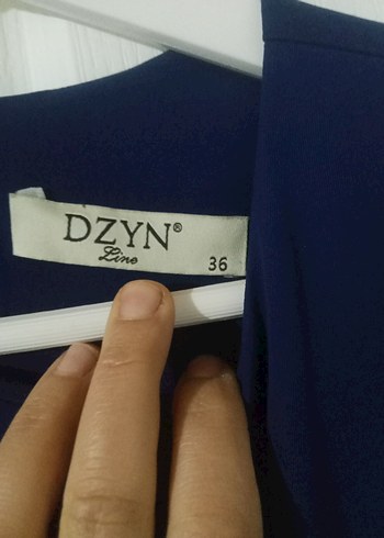 Klasik Şıklıkta Uzun Lacivert Elbise - Görsel 9