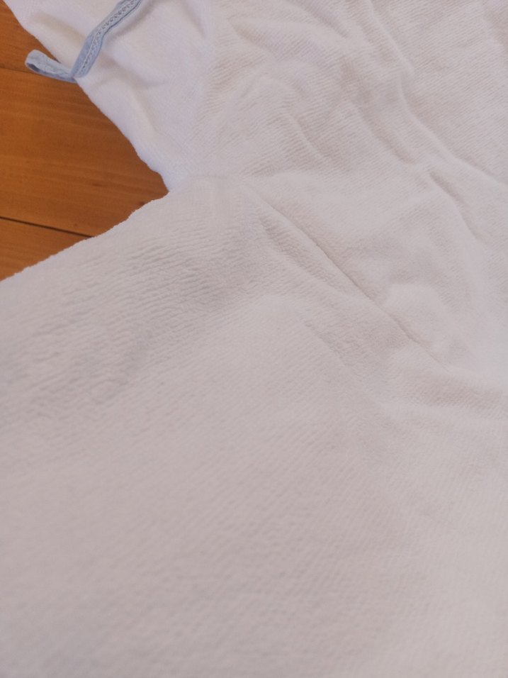 Beyaz Baskılı Erkek Çocuk Bornozu - Görsel 4