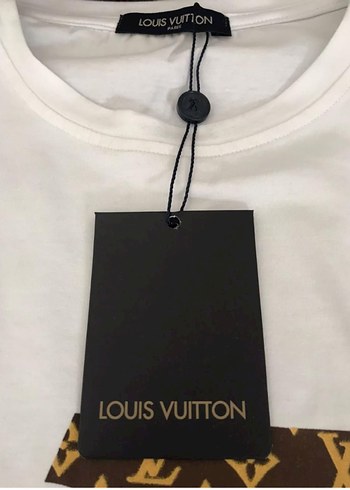 Louis Vuitton Beyaz Monogramli Tisort