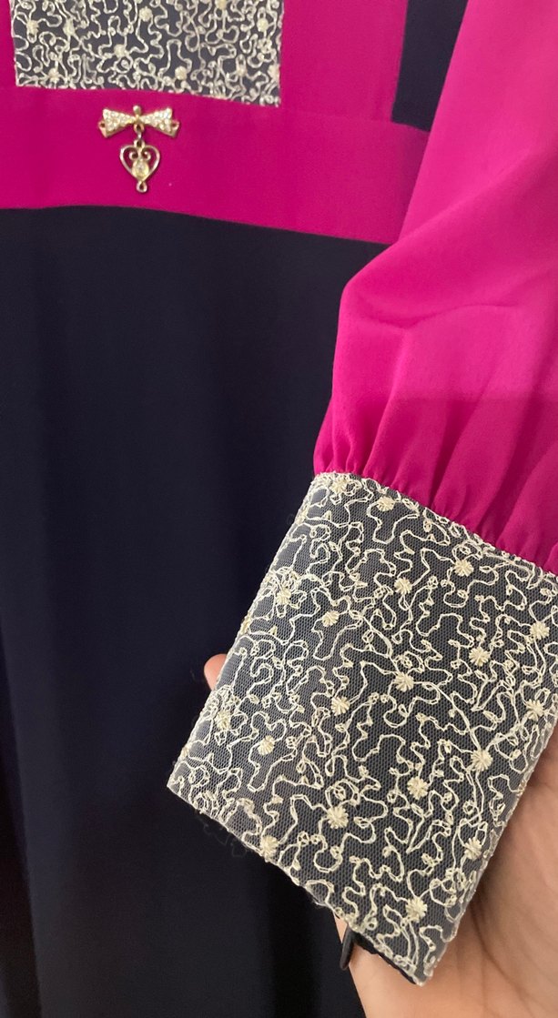 Tesettüre uygun Seden marka abiye - Görsel 3