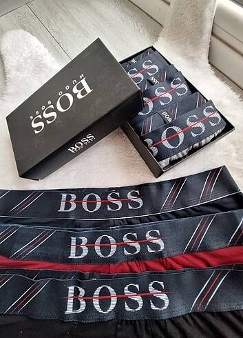 m Beden Hugo boss Premium boxer 3lü 