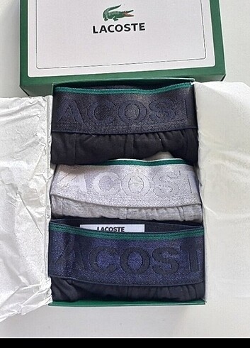 m Beden Lacoste 3lü boxer