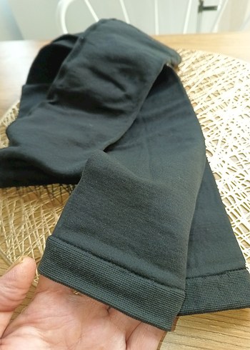 Kadın Termal Tayt Ayaksız - siyah l Renk - Görsel 4