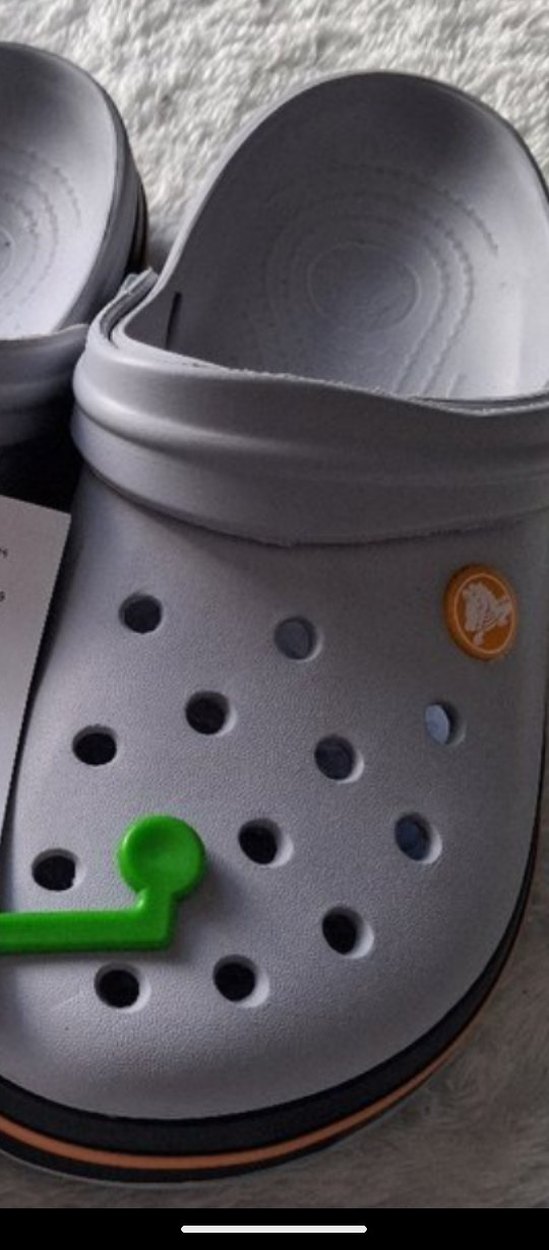 gri renk crocs terlik - Görsel 3