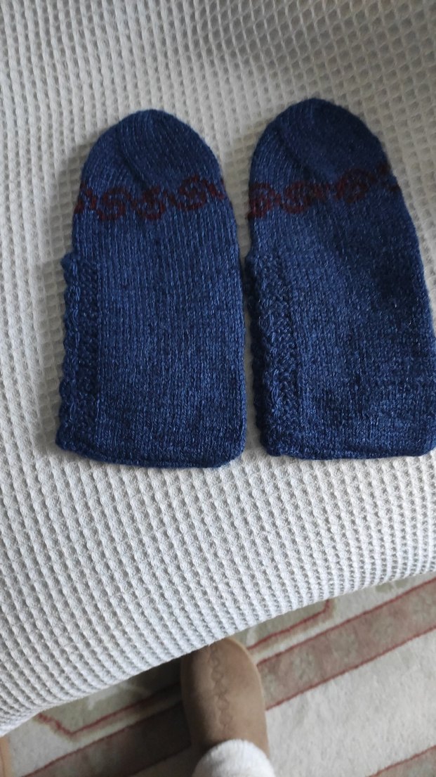 El örgüsü bayan patik - Görsel 4