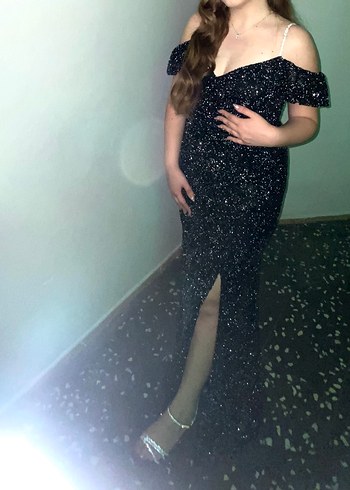 Siyah abiye - Görsel 2