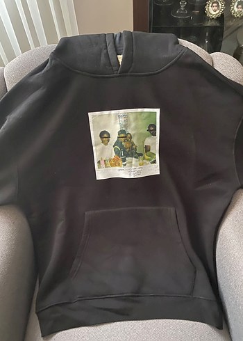 Kendrick Lamar Baskılı Sweatshirt