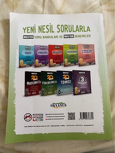 8. sınıf fen bılımlerı test kitabı