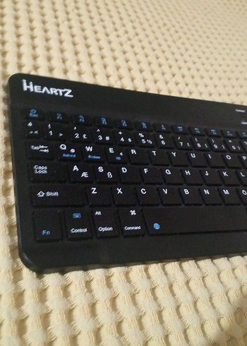 HEARTZ Siyah Kablosuz Klavye ve Mouse Seti - Görsel 2