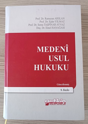 Medeni Usul Hukuku - Güncellenmiş 9. Baskı