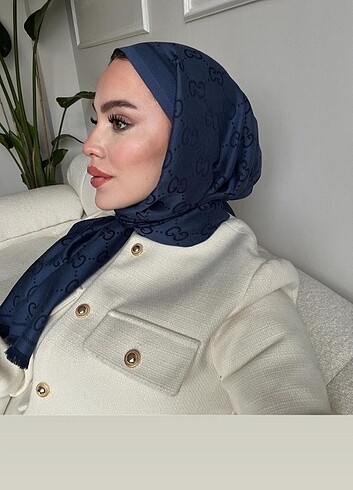 Gucci Çift taraflı kaşmir sal